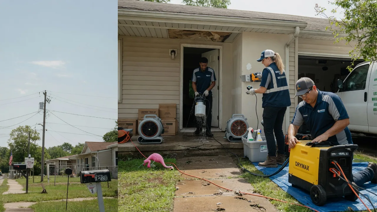 Storm Damage Water Removal in Rosiclare, IL near me
